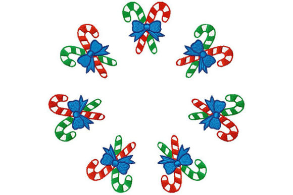 Candy Sticks in Circle