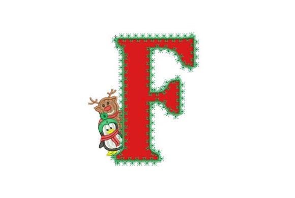 Christmas Letter F