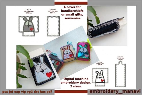 ITH Case for Handkerchiefs or Small Gift