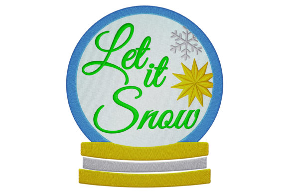 Let It Snow Crystal Ball