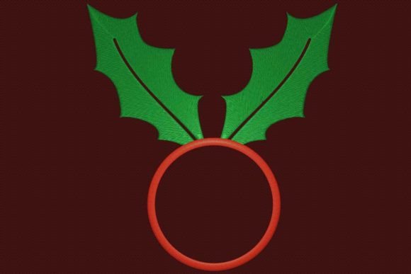 Mistletoe Monogram